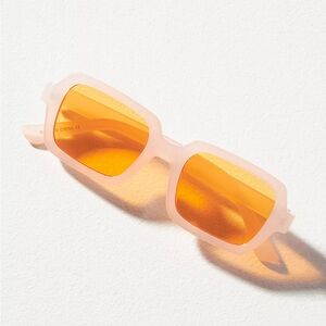 Anthropologie Sunrise Tinted Rectangle Glasses - NWT